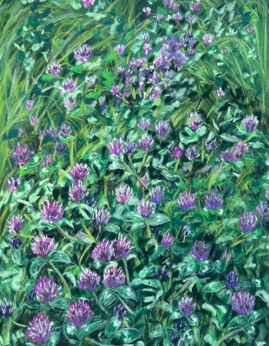 Daydream amongst the flowers Print