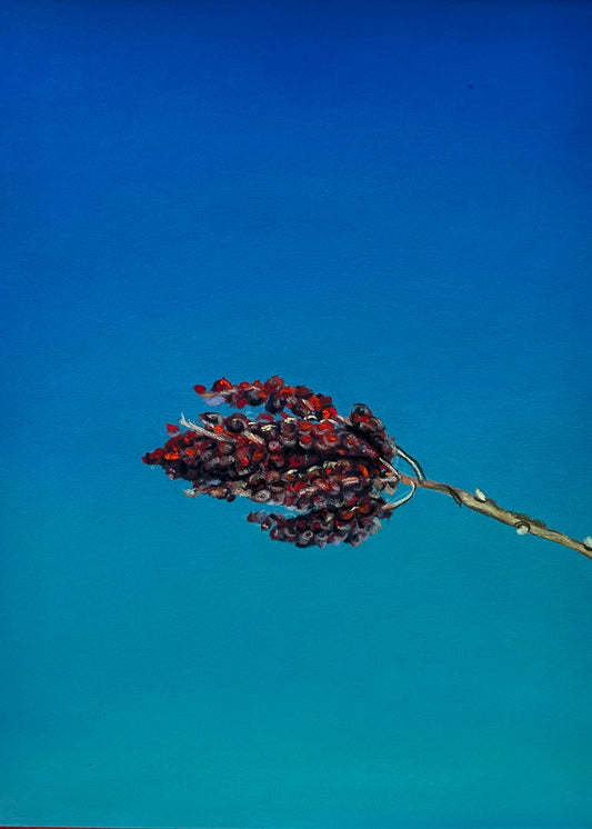 Winter Blues: Reach Print